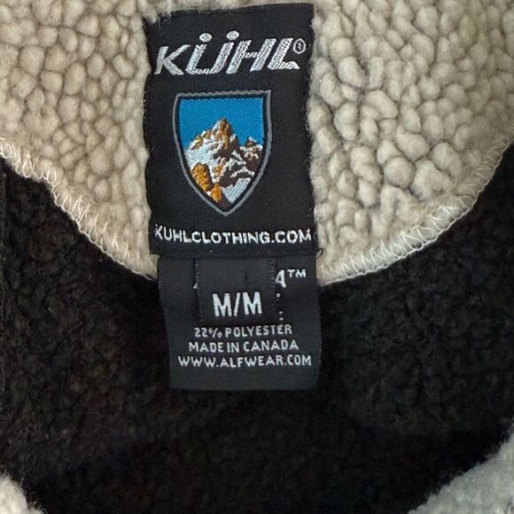 Kuhl Alfpaca Mock Neck Dark Brown Pullover Sweater - Kids US M - Picture 5 of 7